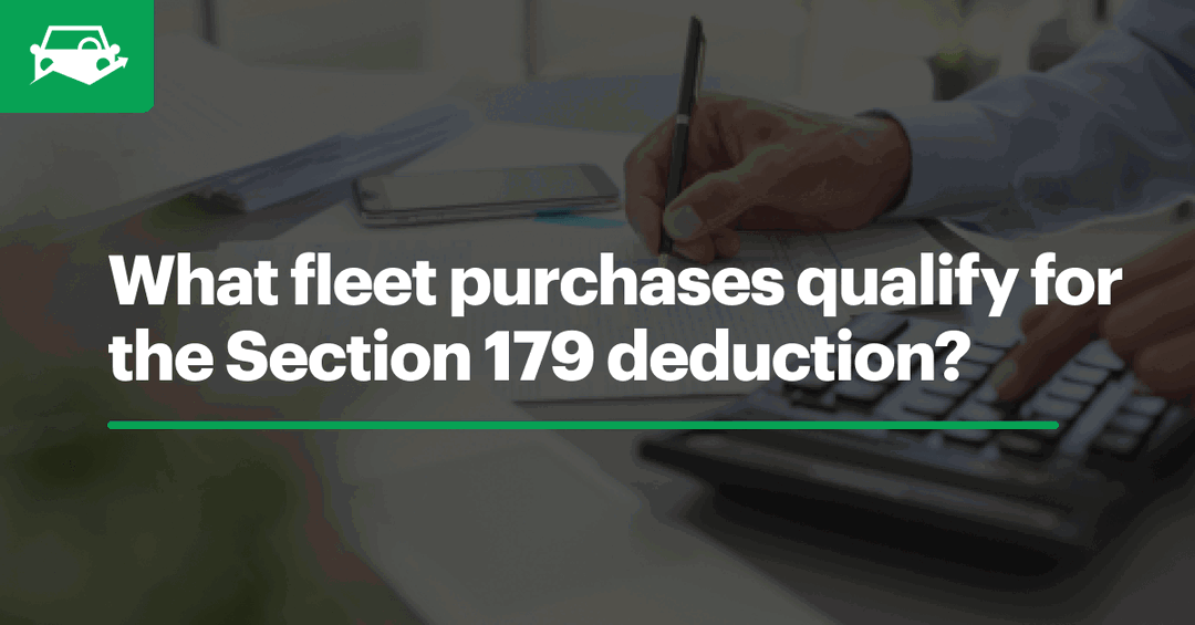 Act Now to Take Advantage of the Section 179 Tax Deduction