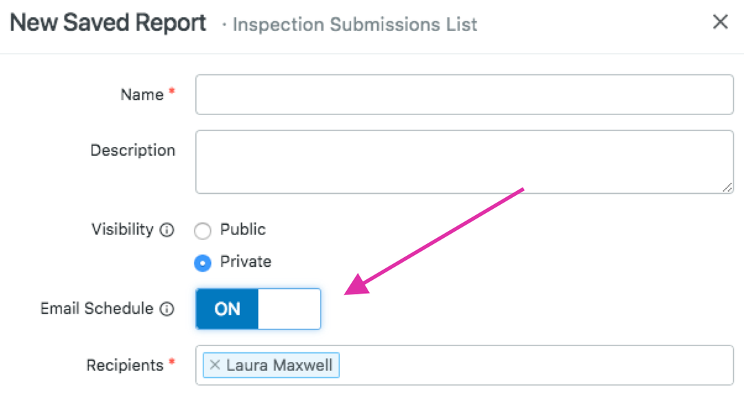 Reporting Enhancements: Subscribe to and Schedule Reports