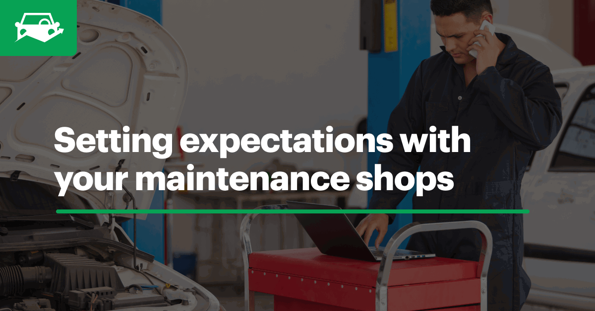 Setting Expectations With Outsourced Maintenance Providers