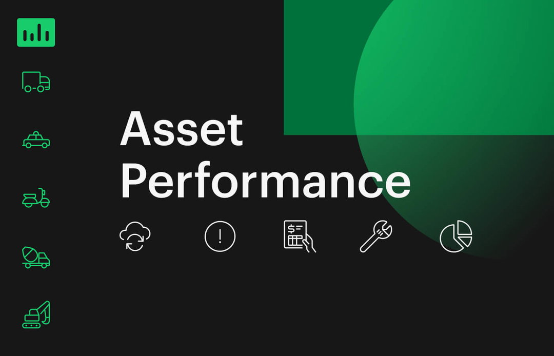 Asset Performance Management For Your Fleet