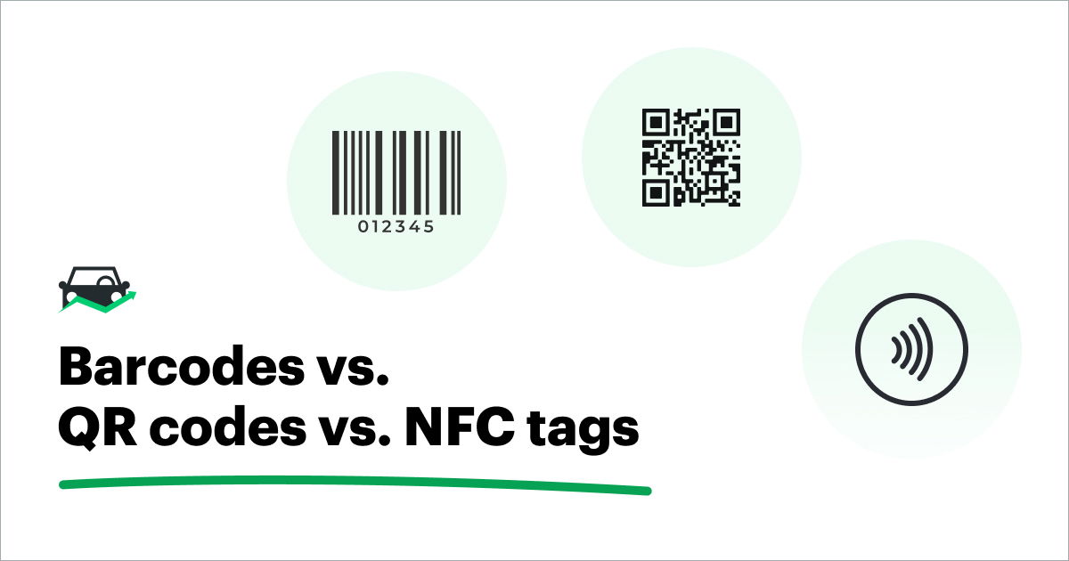 QR codes vs barcodes: Which should you use for equipment?