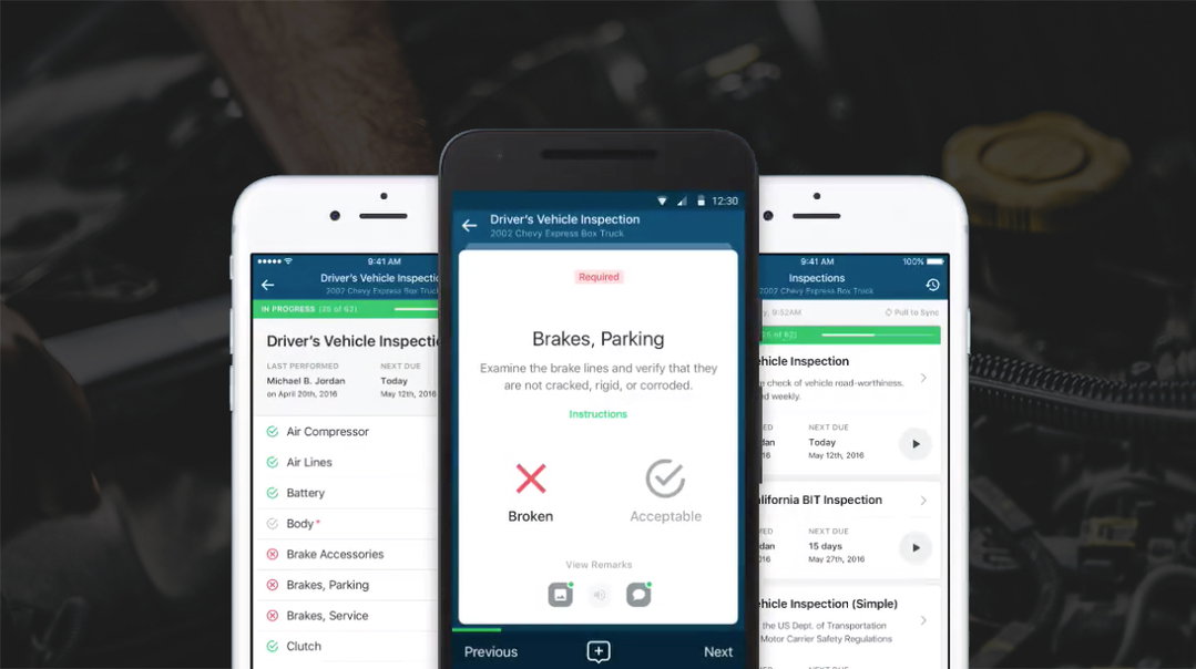 Boost Fleet Productivity with Electronic Vehicle Inspections