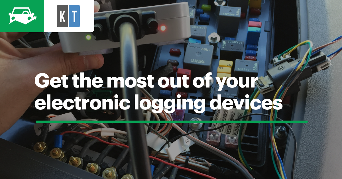 Get the most out of your electronic logging devices