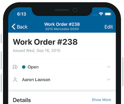 Create and Edit Work Orders on Your Mobile Device
