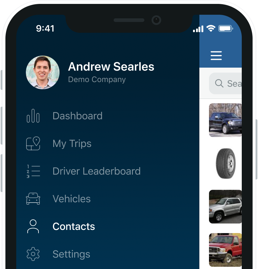 contact mobile image