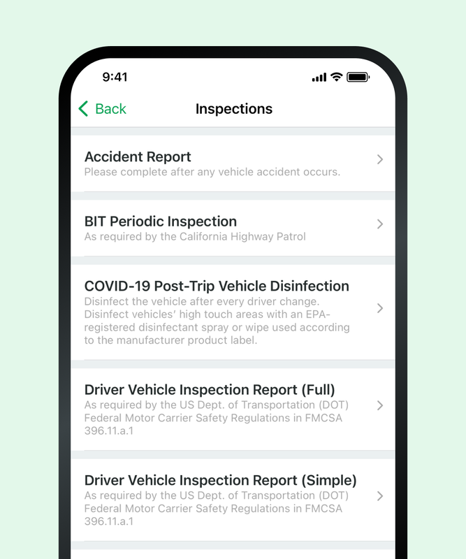 Example of viewing an vehicle details in Fleetio.