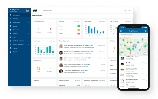 Fleetio Manage Overview