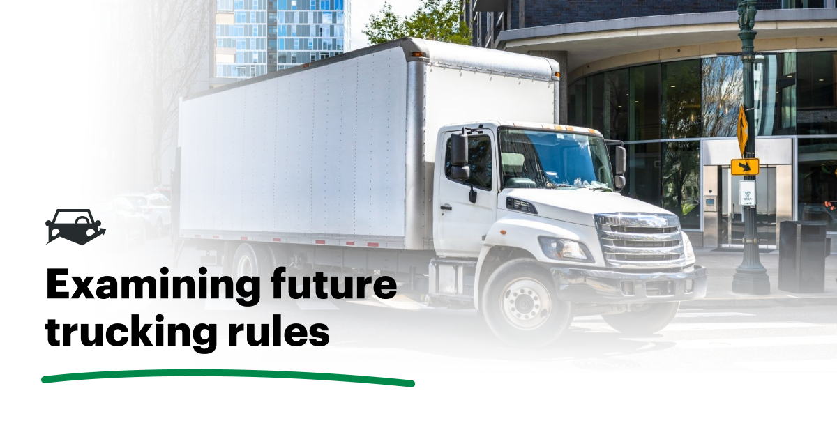 A Preview of Pending FMCSA Regulations