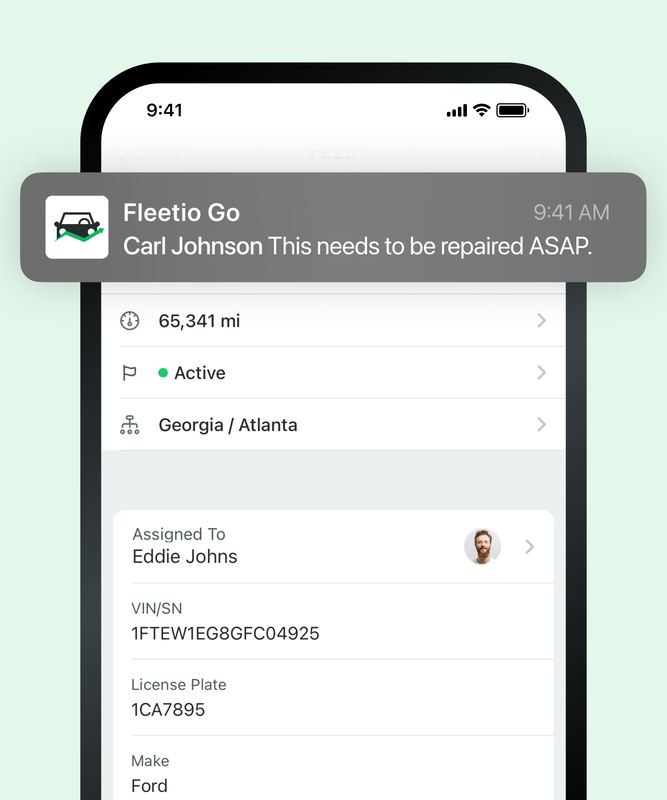 Manage your fleet’s assets with Fleetio’s asset management system.