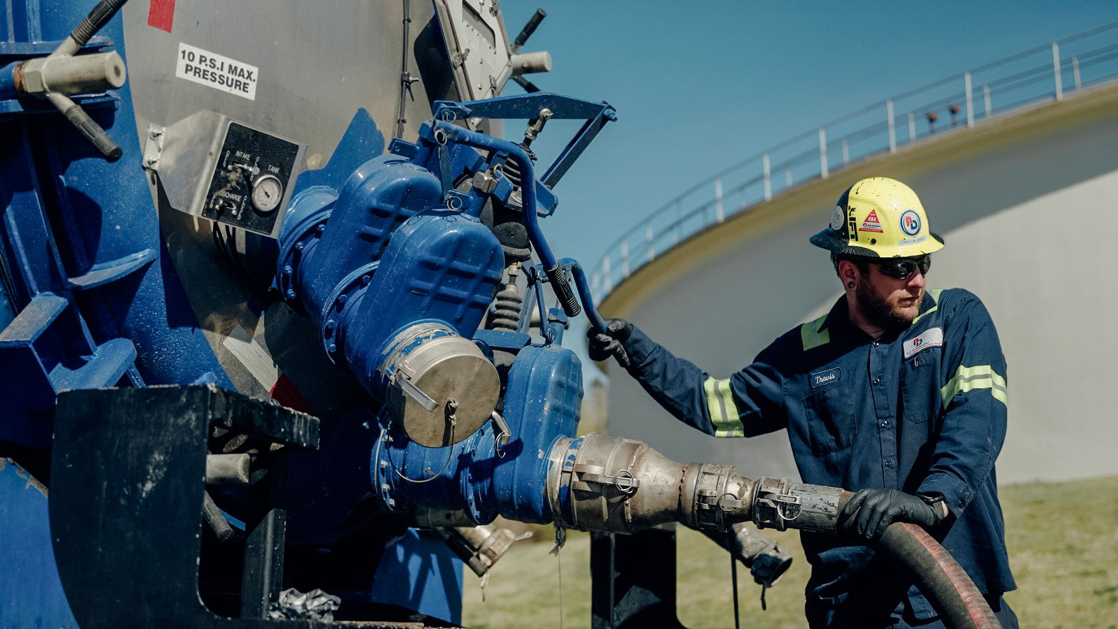 Person Operating Equipment