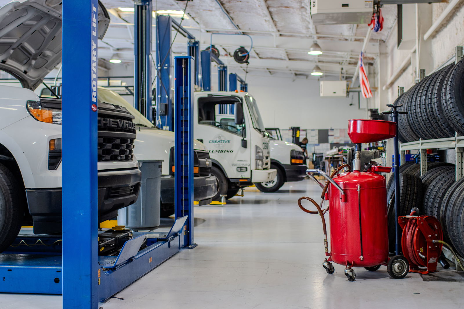 Specialized Equipment on Truck