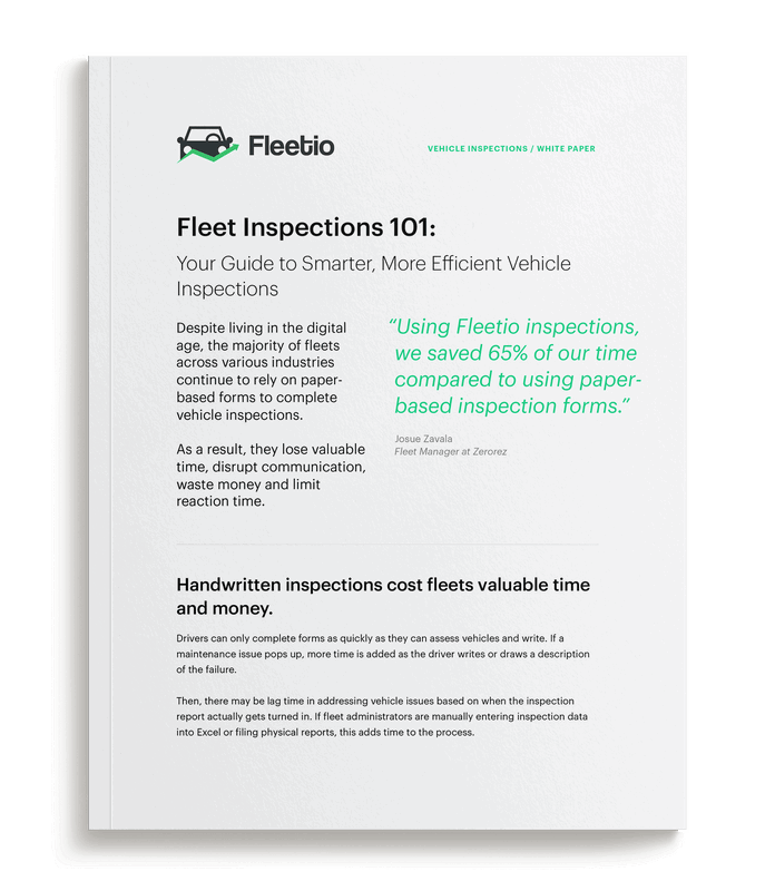 Fleet Inspections 101: A Guide to Smarter Inspections White Paper